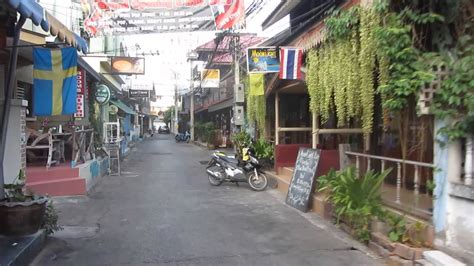 early morning walk   bars   red light area  soi bintabaht hua hin thailand
