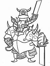 Clash Royale Coloring Pages Tower Coloriage Mentve Innen Gaddynippercrayons Nyomtatható Színez Clans sketch template