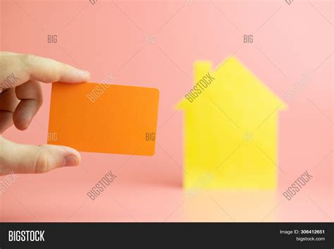 credit card house image photo  trial bigstock