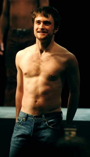 daniel radcliffe exposes his muscle body naked male celebrities