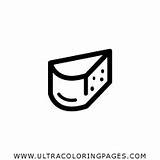 Cheese sketch template