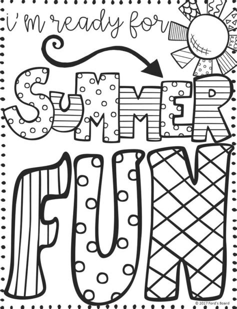 summer camp coloring pages  getcoloringscom  printable