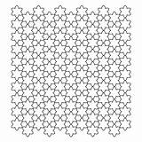 Tessellation sketch template