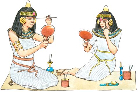 Ancient Egypt Makeup Pot Saubhaya Makeup