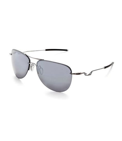 oakley tailpin lead black iridium sunglasses dillards men s spring