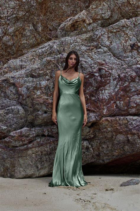 Misty Bridesmaid Dress By Tania Olsen Sage Green