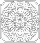 Mandala Mandalas Islam Hubpages Ramadan Geo2 Familyholiday Principiantes sketch template
