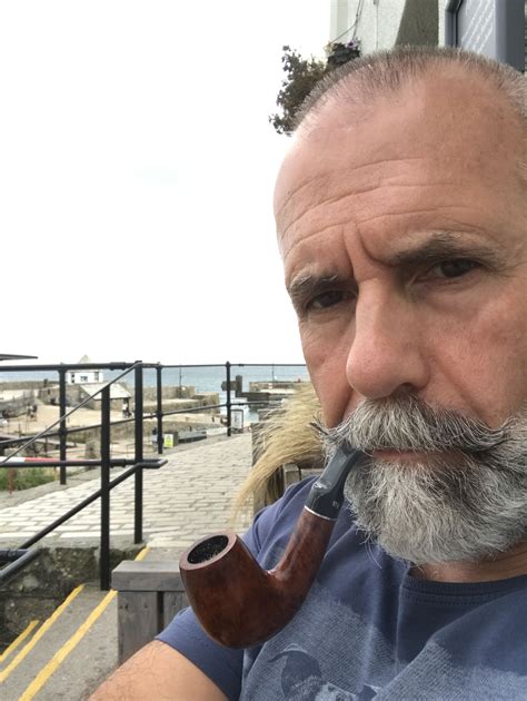 Man Smoking Cigar Smoking Smoking Pipes Bald With Beard Beard Love