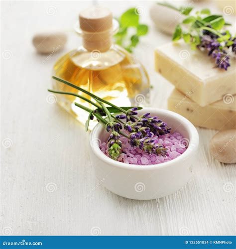 lavender spa stock photo image  care toiletries
