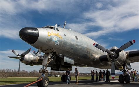 aviation history lockheed   constellation ksst radio