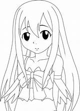 Fairy Lucy Dessins Erza Wendy Blogueur Heartfilia Mirajane Mikazuchi Kagura Natsu Animé sketch template