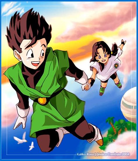 Gohan And Videl Dragon Ball Z C Toei Animation Funimation And Sony