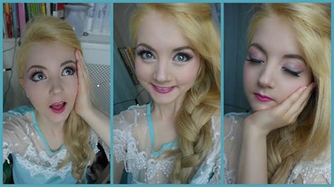 Disney S Frozen Elsa Makeup Tutorial Youtube
