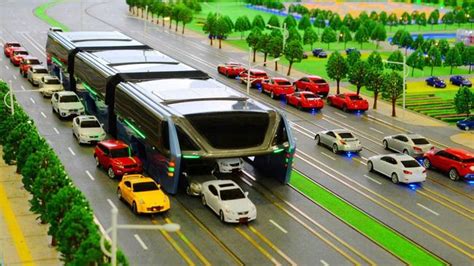 bus that drives over cars may be a scam china says news