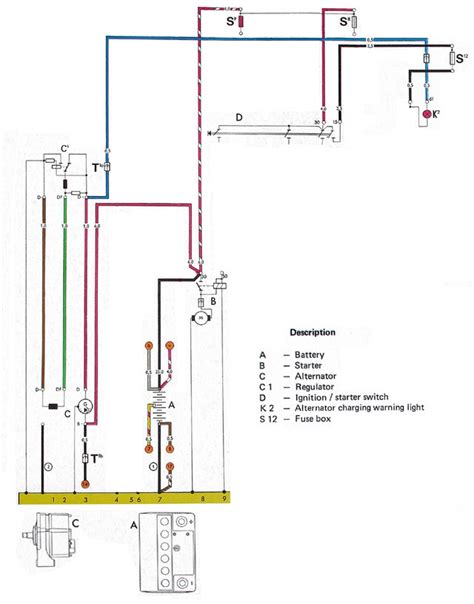 gm charging system wiring diagram