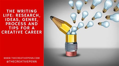 writing life research ideas genre process  tips   creative career  creative penn