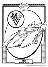 Racer Speed Coloring Pages Book Dessin Coloriage Kleurplaten Handcraftguide Info Printable Popular sketch template