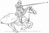 Cavalo Pferde Kolorowanki Draw Rider Supercoloring Cavaleiro Ritter Koniu Nulla Regola Cavalieri Rycerz Cavaliere Martino Branca Ordine Categorias Ytali Kolorowanka sketch template