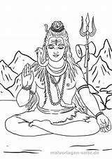 Hinduismus Malvorlagen Malvorlage sketch template