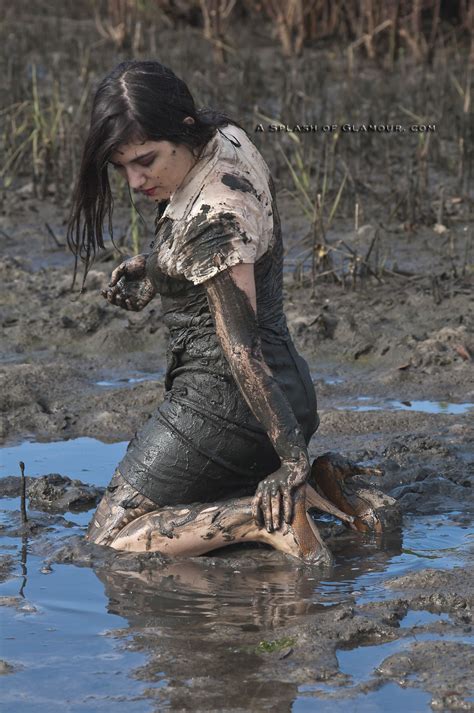 wetlook girls in 2021 mudding girls muddy girl wet look