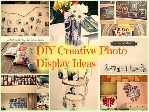 diy creative photo display ideas   sad  happy project