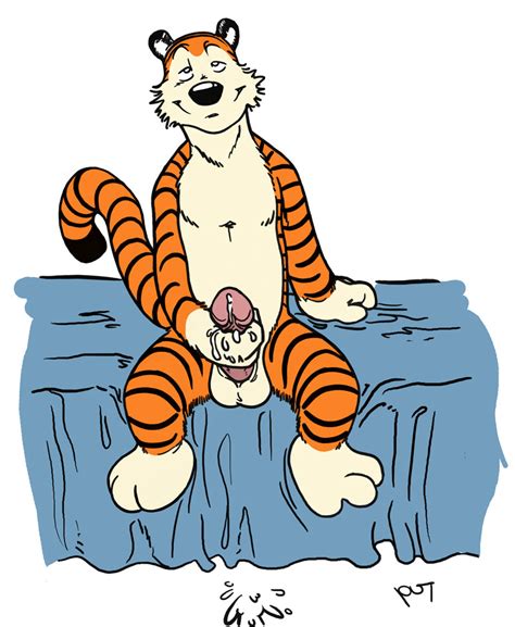 Rule 34 Calvin And Hobbes Hobbes Male Male Only Puberty Put Solo