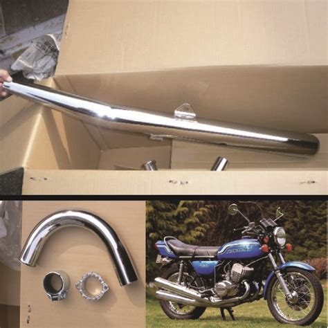 kawasaki   complete  exhaust system  mid atlantic cycle