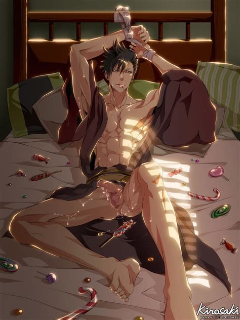 Rule 34 Anal Bed Black Hair Candy Cum Haikyuu Kuroo Tetsurou Male