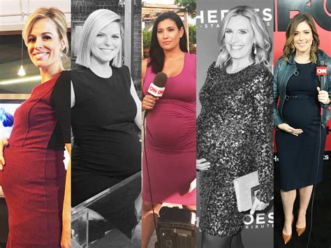 cnn anchors on being pregnant and giving birth during this news cycle