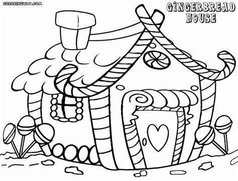 gingerbread house coloring page beautiful gingerbread house coloring