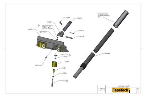 tapetech corner roller schematic tte great lakes taping tools
