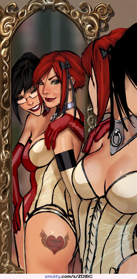 shiniez sunstone femdom lezdom slave femaleslave lezslave bondage comic toon corset