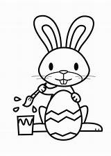 Pascua Conejo Easter Para Colorear Paashaas Bunny Dibujo Kleurplaat Osterhase Fargelegge Coloring Bilde Malvorlage Coloriage Bild Dibujos Målarbild Pâques Lièvre sketch template