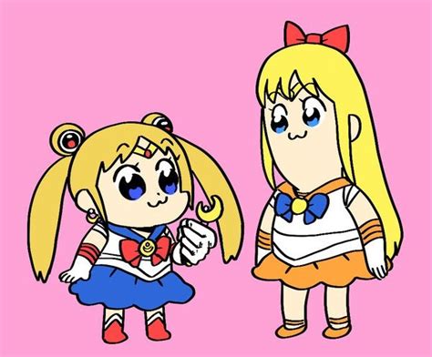 Pin By Xalleyi Galaxcal On Pop Team Epic Anime Crossover