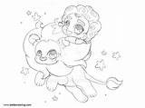 Steven Universe Lion Coloring Pages Yampuff Printable Kids sketch template