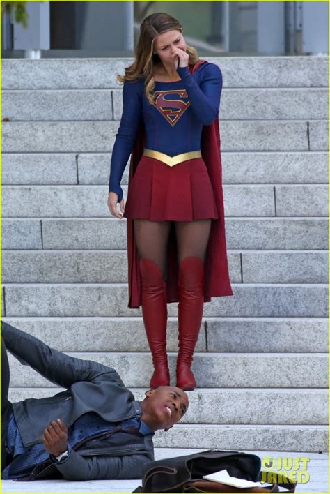 melissa benoist hits the street filming supergirl photo 1024874 photo gallery just