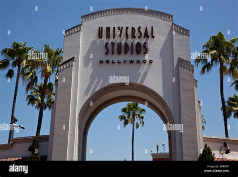 entrance  universal studios los angeles california usa stock photo alamy