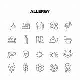 Allergy sketch template