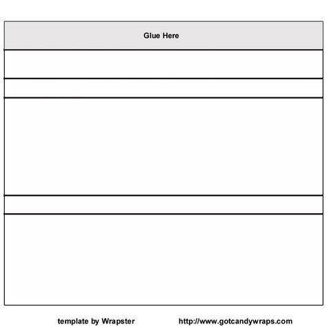 printable hershey candy bar wrapper template  printable templates