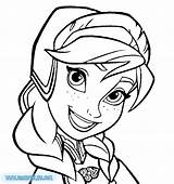 Coloring Anna Pages Elsa Disney Frozen Printable sketch template