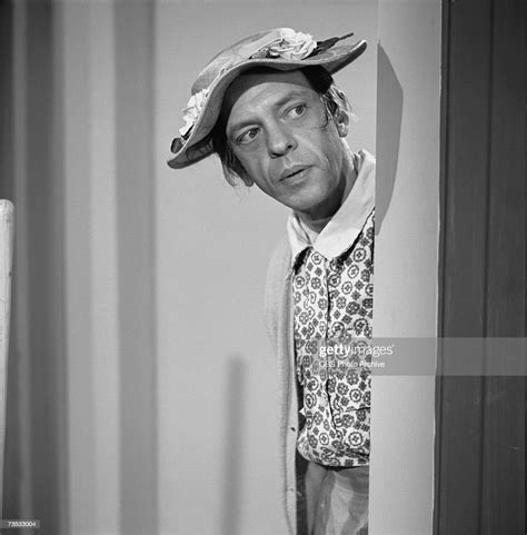 american comedic actor don knotts disguised as a woman peers