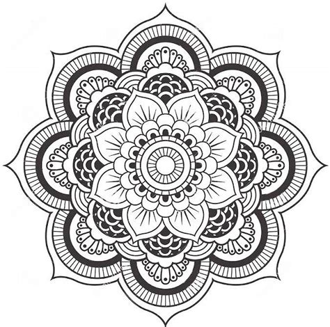 lotus flower mandalas coloring pages  coloring page site