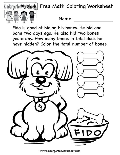 math coloring pages  kindergarten coloring home