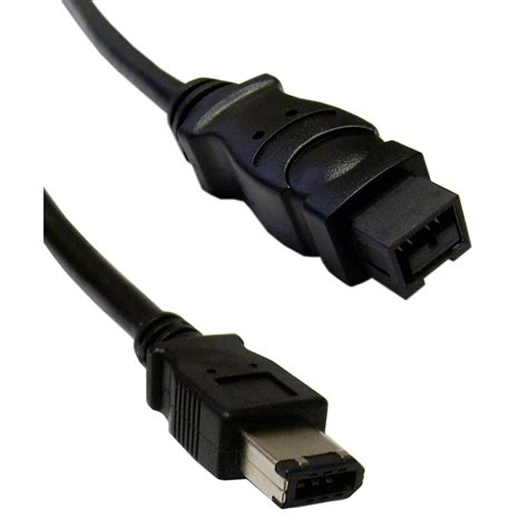 firewire   pin pin cable ieee  black ft