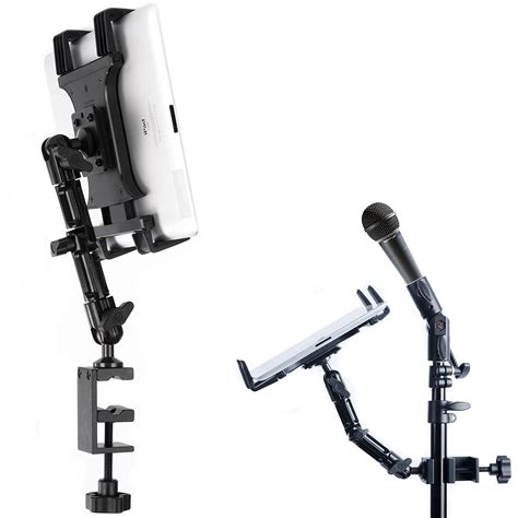 tablet holders  mic stands    options