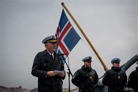 adm foggo commemorates battle  atlantic   trident juncture   iceland united