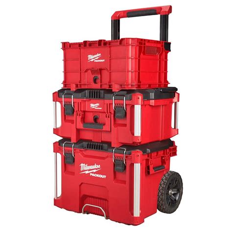 Milwaukee Packout 22 In Rolling Tool Box 22 In Large Tool Box 18 6 In