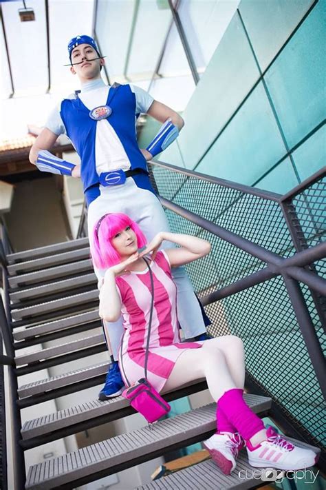 Sportacus And Stephanie From Lazy Town Cosplay By Nichina