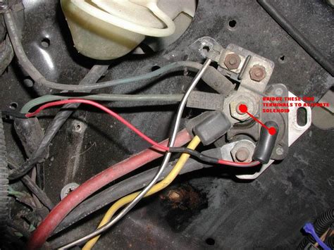 jeep starter solenoid wiring diagram