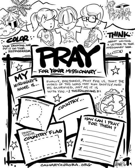 wanted  create  coloring page  introduce kids  missions